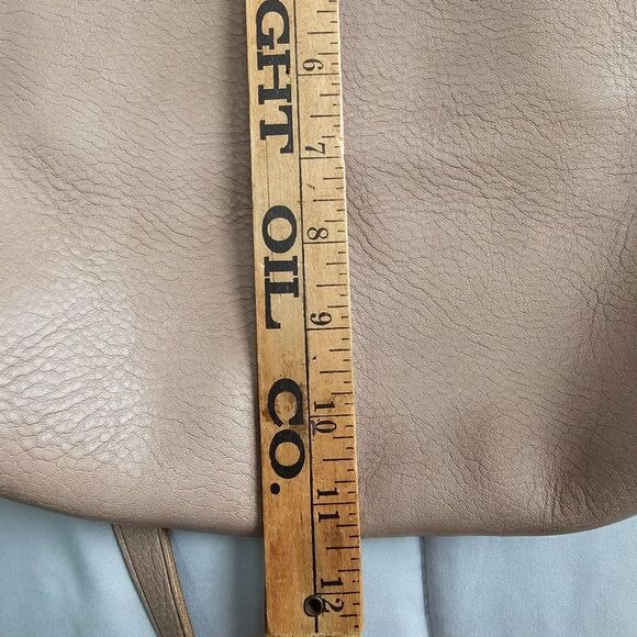 EUC MADEWELL ZIP TOP TRANSPORT TAN GENUINE LEATHER CROSSBODY BAG - Picture 14 of 16